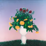 Toomas Vint, Vaas lilledega, 1993, Õli, lõuend
