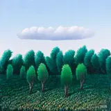 Toomas Vint, Vaade 4, 2010, Õli, lõuend