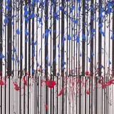 Leonhard Lapin, Kood CLXXXIII, 2009, Akrüül, siiditrükk, paber