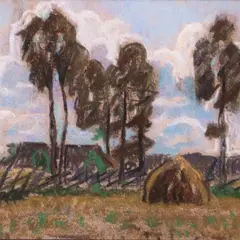 Ants Laikmaa, Taluvaade, 1920ndad, Pastell, paber