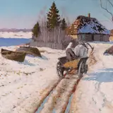 Andrei Jegorov, Tüdruk hobuvankriga