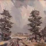 Richard Uutmaa, Maastik pilvise taevaga