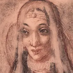Eduard Wiiralt, Madonna, 1929, Linoolsügavtrükk