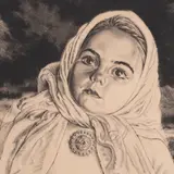 Eduard Wiiralt, Virve, 1943, Kuivnõel