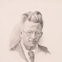 Karl Tael, Eduard Wiiralti portree, 1957, Vaselõige