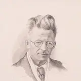 Karl Tael, Eduard Wiiralti portree, 1957, Vaselõige