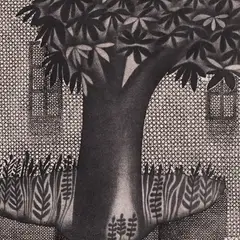 Urmas Ploomipuu, Õu, 1971, Ofort, metsotinto