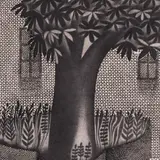 Urmas Ploomipuu, Õu, 1971, Ofort, metsotinto