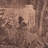 Paul Liivak, Seenelised, 1939, Puugravüür