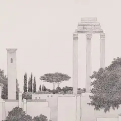 Mare Vint, Rooma I, 1987, Litograafia