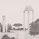 Mare Vint, Rooma I, 1987, Litograafia