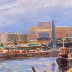 Nigul Espe, Tartu vaade, 1960ndad, Õli, lõuend