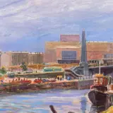 Nigul Espe, Tartu vaade, 1960ndad, Õli, lõuend