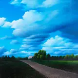 Toomas Vint, Mere läheduses, 1985, Õli, lõuend