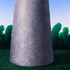 Toomas Vint, Kasvav objekt, 1997, Õli, lõuend
