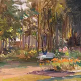 Ilmar Kimm, Pargis, 1952, Õli, papp