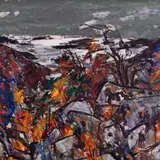 Eerik Haamer, Lyrö maastik