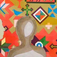 Evi Tihemets, Vaibavaatajad, 1968 - 1969, Värviline litograafia
