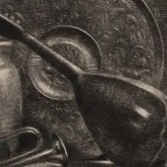 Märt Roosma, Natüürmort, 1942, Metsotinto