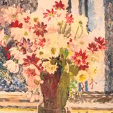 Eduard Einmann, Lillevaas, 1963, Monotüüpia