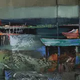 Joann Voldemar Saarniit, Cape Code, 1966, Õli, masoniit