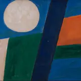 Mari Roosvalt, Abstraktsioon, 1978, Tempera, paber