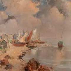 Arnold Kalmus, Prangli rand, 1937, Õli, lõuend