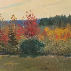 Harri Pudersell, Sügis, 1956, Õli, lõuend