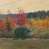 Harri Pudersell, Sügis, 1956, Õli, lõuend