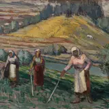 Juhan Püttsepp, Kõplajad, 1930 - 1940ndad, Õli, vineer