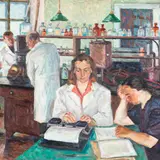 Ilse Raid, Keemiatund, 1940ndad, Õli, lõuend