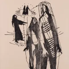 Herman Talvik, Teel, 1959, Puulõige