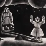 Kaljo Põllu, Kahekesi (sarjast "Kodalased"), 1973, Metsotinto