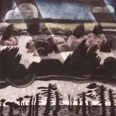 Eestimaa by Kaljo Põllu, 1995, Värviline metsotinto, sold May 2023