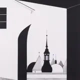 Leonhard Lapin, Vana Tallinn V, 2004, Litograafia