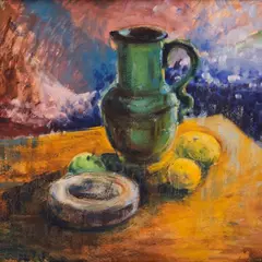 Lemming Nagel, Suvi, 1972, Õli, papp