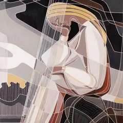 Richard Soot, Linda lein, 1973, Õli, lõuend