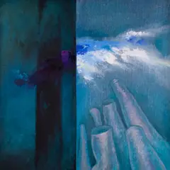 Ilmar Malin, Õhu kest, 1985, Õli, lõuend
