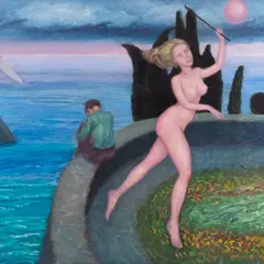 Einar Vene, Laevahukk, 1989, Õli, lõuend