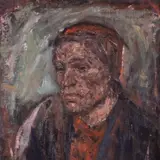 Johannes Greenberg, Naise portree, 1940 - 1944, Õli, lõuend