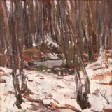 Johannes Võerahansu, Varakevadine maastik