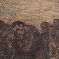 Johannes Greenberg, Lein, 1943, Õli, vineer