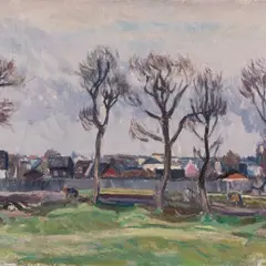 Olga Terri, Agulivaade, 1950ndad, Õli, papp