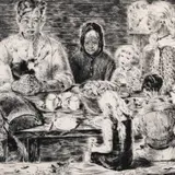 Salome Trei, Pere lauas, 1943, Kuivnõel