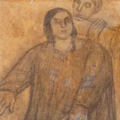 Kristjan Raud, Pillimängijad, 1930 - 1940ndad, Pliiats, paber