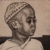 Eduard Wiiralt, Noor araablane, 1940, Metsotinto