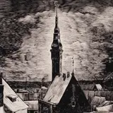 Johann Naha, Tallinna Raekoda, 1942, Puulõige