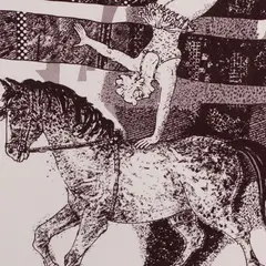 Endel Kõks, Tsirkus, 1972, Offset-litograafia