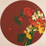 Malle Leis, Lilled XLV, 1977, Serigraafia