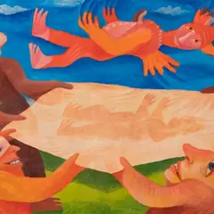 Jüri Arrak, Mäng, 1980, Õli, lõuend